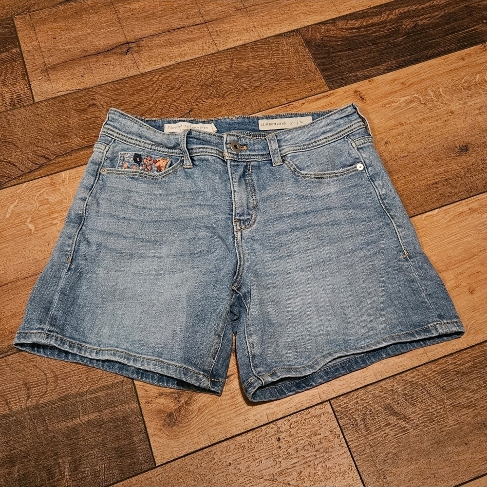 Anthropologie Pilcro Light Blue Jean Shorts